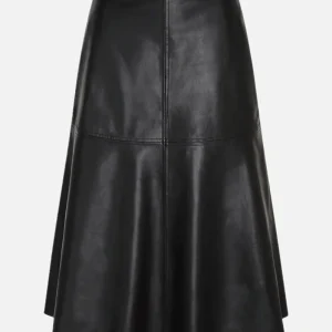 CatalinaBBFraya Leather skirt - Black