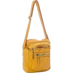BZNA Bag Dejan Gelb Italy Designer Unisex Gürteltasche Umhängetasche Fanny Bag