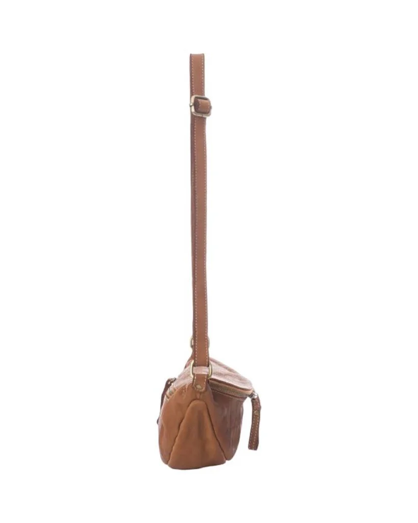 BZNA Bag Jutia Grün Italy Designer Umhängetasche Fanny Bag Schultertasche Tasche Leder Neu – Bild 5