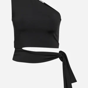 ImmaBZOneshoulder-Top – Schwarz