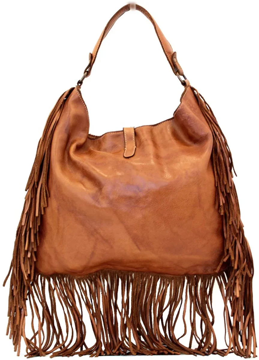 BZNA Bag Napoli Gelb Italy Designer Damen Handtasche Ledertasche Schultertasche Tasche Leder Shopper Neu – Bild 6